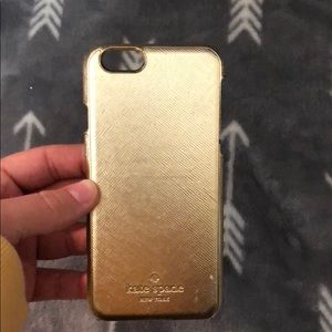 Gold Kate Spade IPhone 6/6s Case
